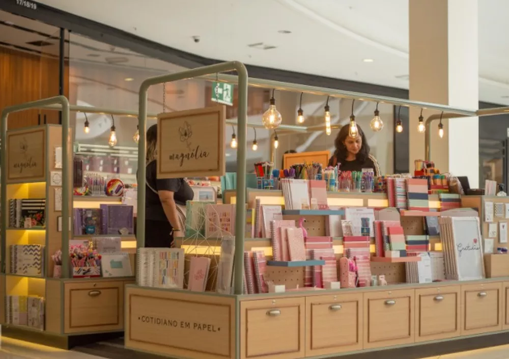 Magnólia: aporte de R$ 1,8 milhão vai permitir expansão da papelaria em São Paulo — Foto: Divulgação